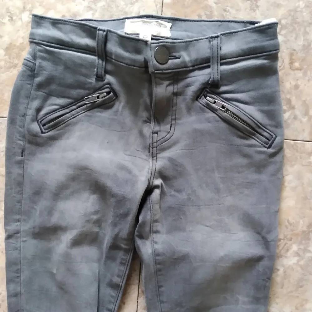 Current/Elliott The Silverlake Zip Skinny Leg jeans, size 24/0